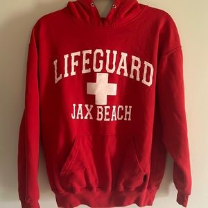 Lifeguard Jacksonville Beach hoodie